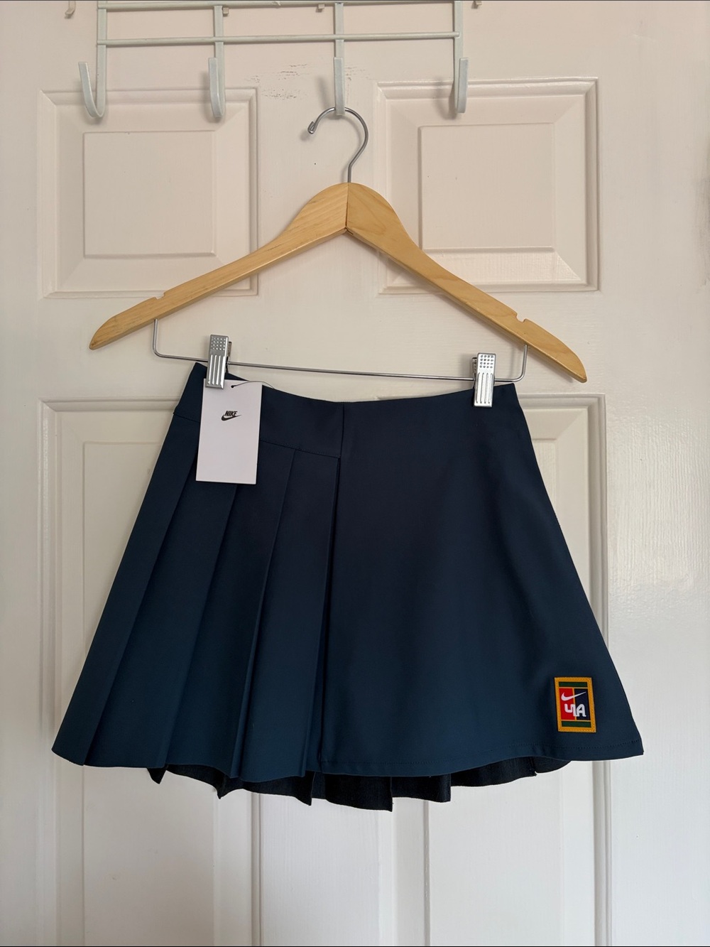 NWT NikeCourt Advantage Pleated Tennis Skirt UA Logo XS